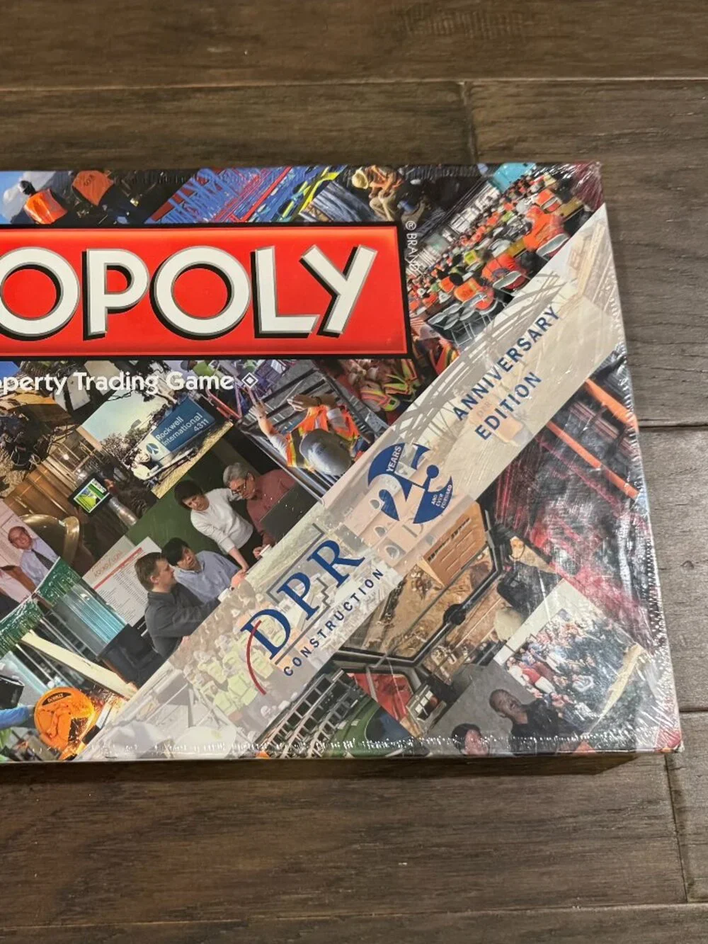 Monopoly DPR Construction 25th Anniversary Edition Collectibl Factory Sealed NEW
